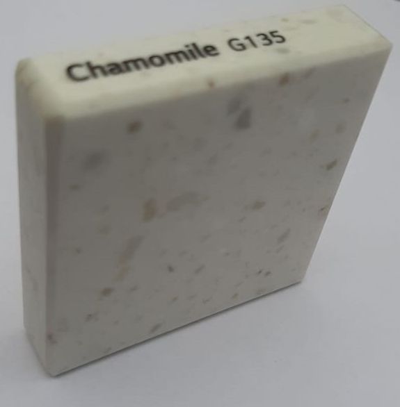 картинка  LG Hi-Macs G135 Chamomile от Столешка ру