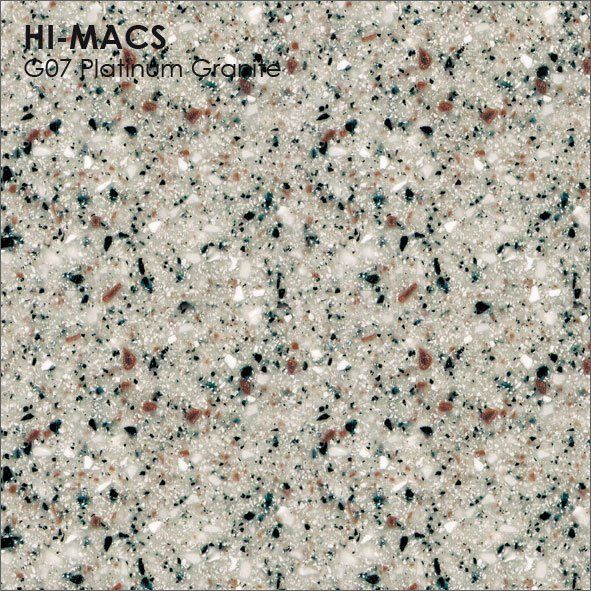 картинка  LG Hi-Macs G07 Platinum Granite от Столешка ру