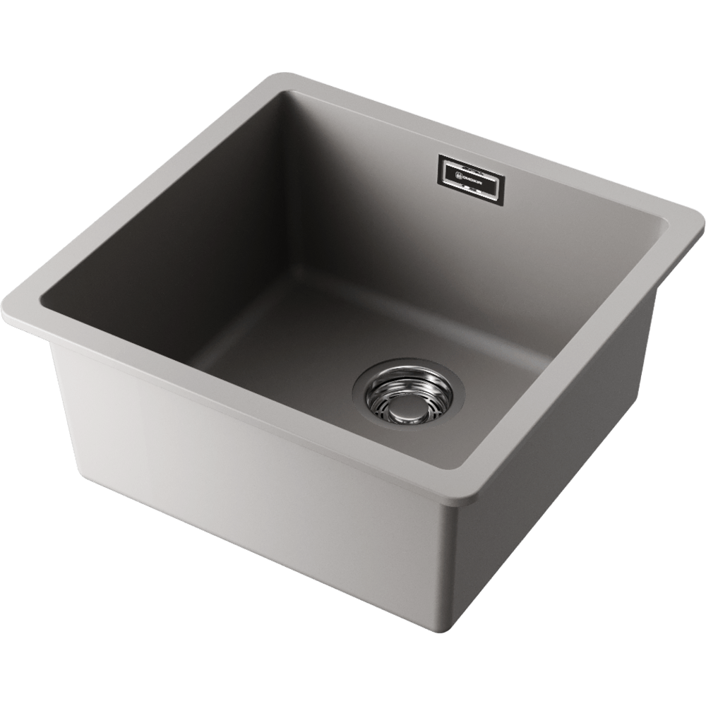 Кухонная мойка OMOIKIRI Kata 44-U, leningrad grey цвет — общий вид