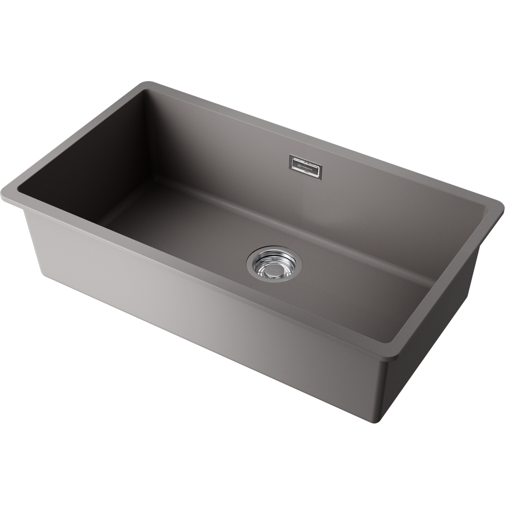 Кухонная мойка OMOIKIRI Kata 74-U, leningrad grey цвет — общий вид