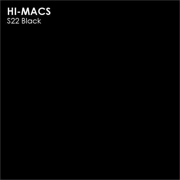 картинка  LG Hi-Macs S22 Black от Столешка ру