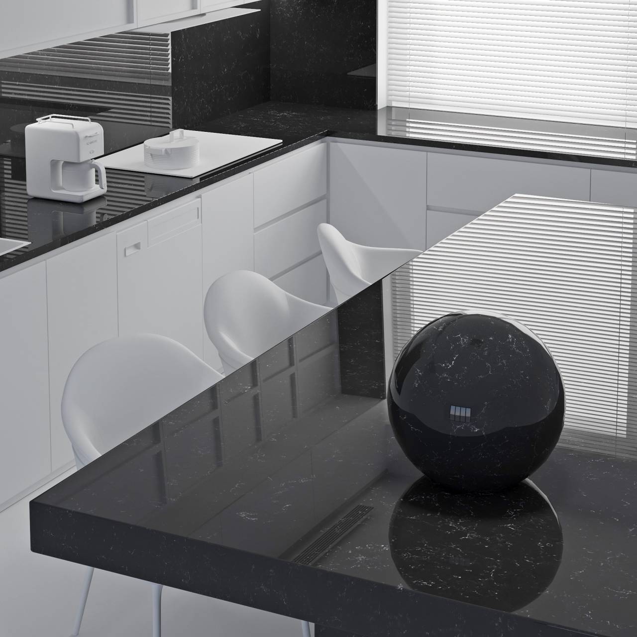 Q719 Carrara Black