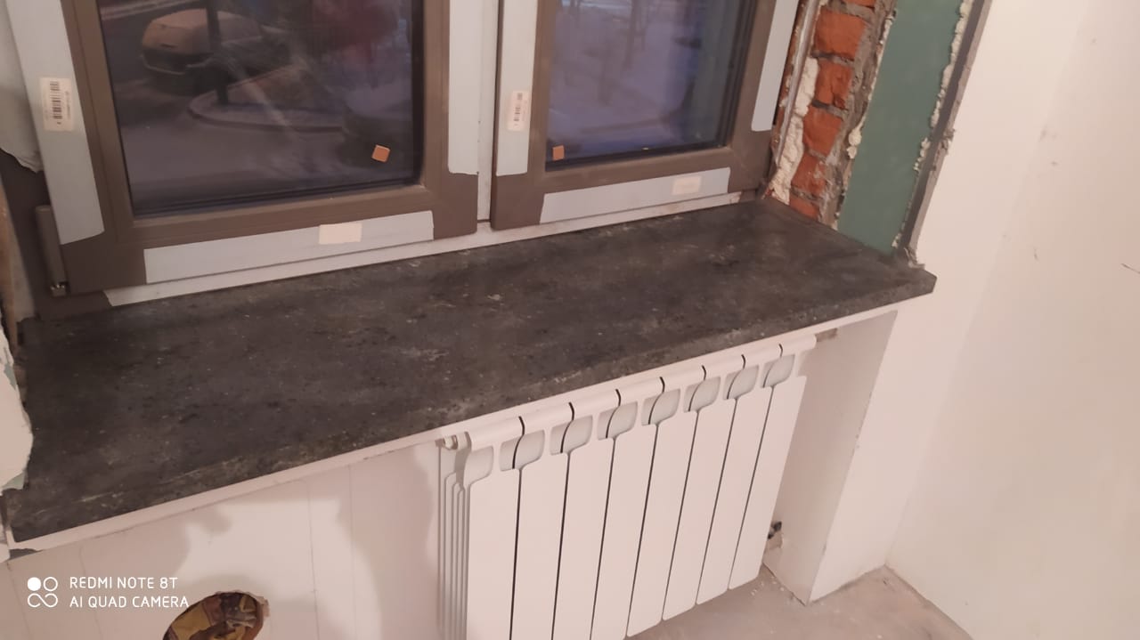 остатки акрилового камня M412 Foggia (остаток 2.05х0,76 метра) 