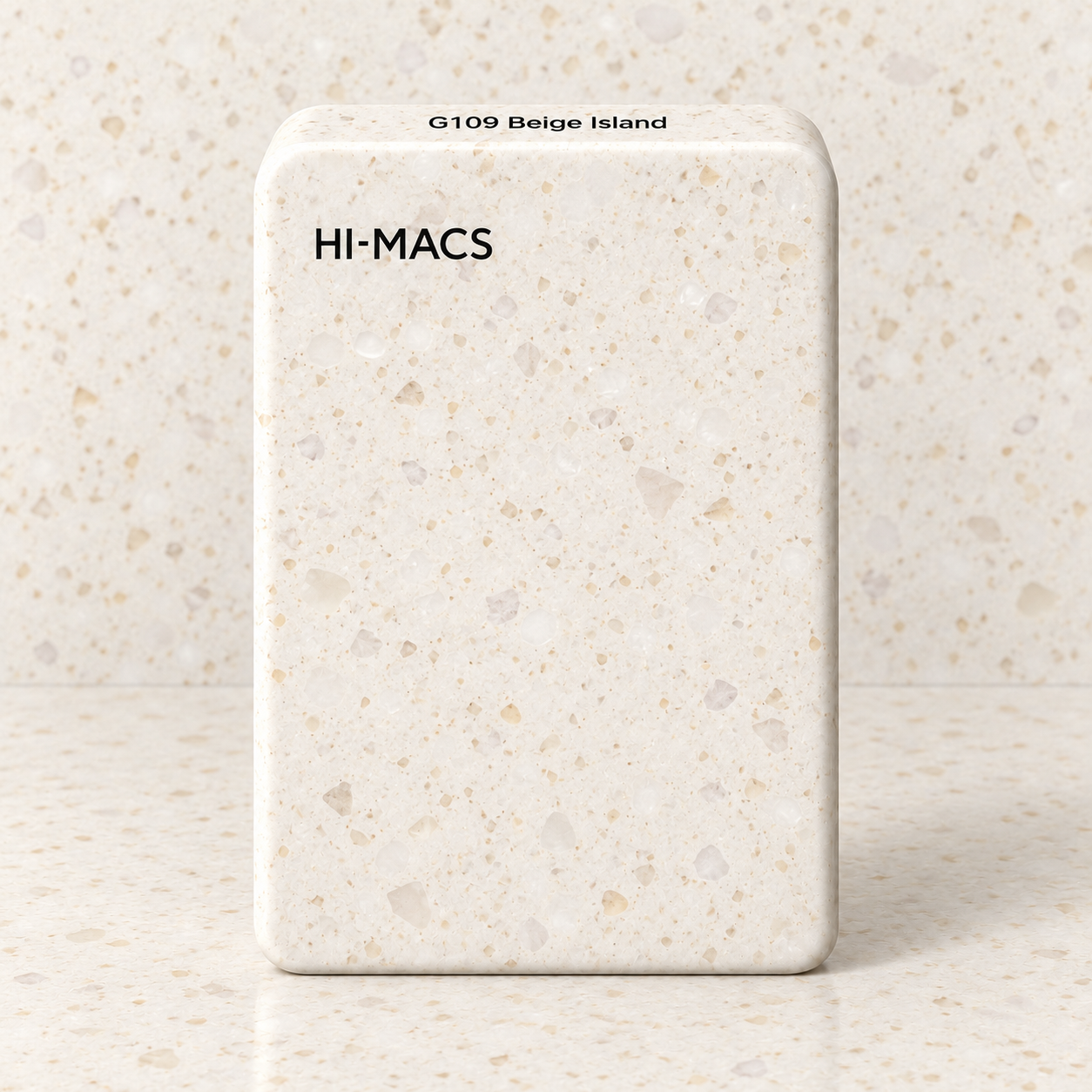 HI-MACS G109 Beige Island — образец