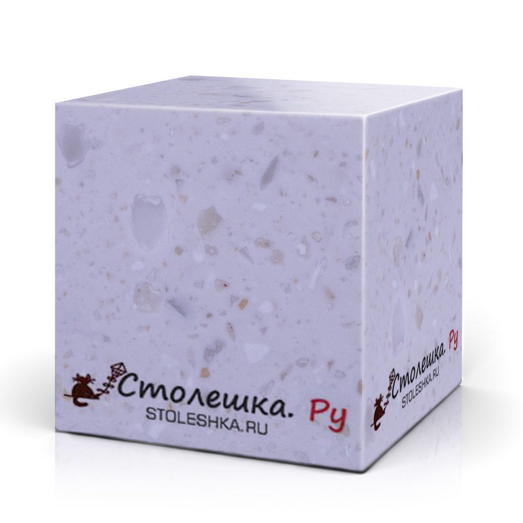 картинка  LG Hi-Macs G135 Chamomile от Столешка ру