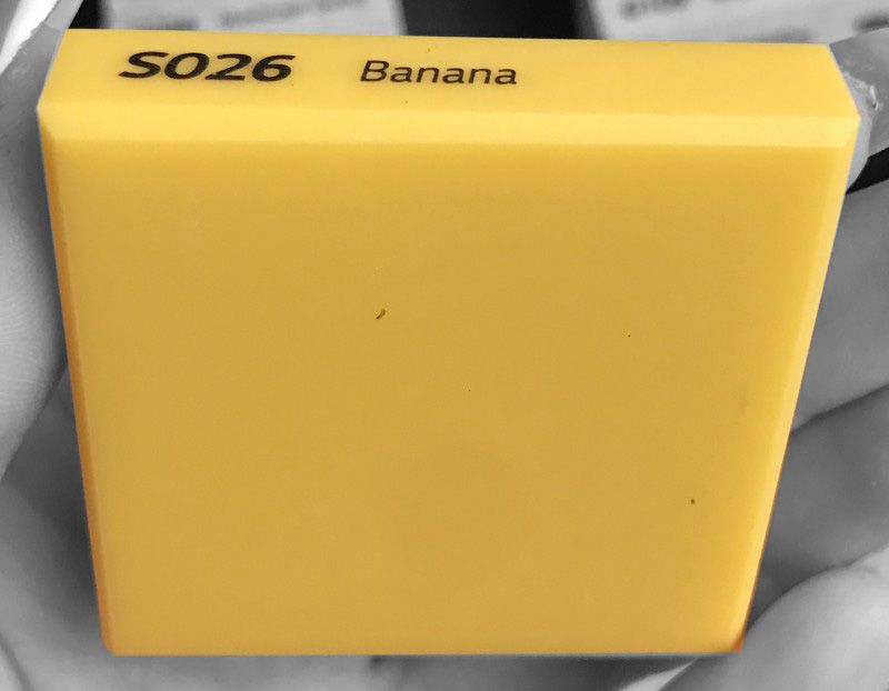 картинка  LG Hi-Macs S26 Banana от Столешка ру