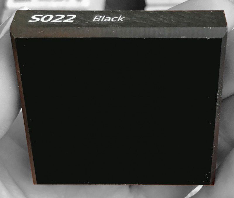 картинка  LG Hi-Macs S22 Black от Столешка ру