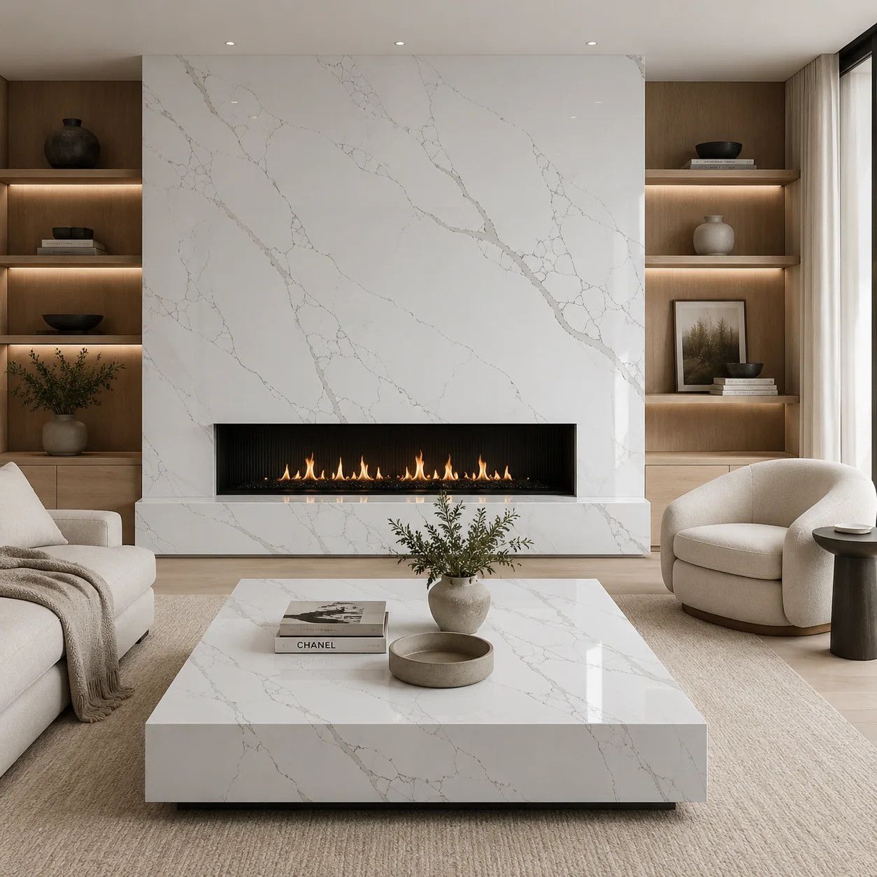PRIMAX Quartz 740 Rainbow Calacatta