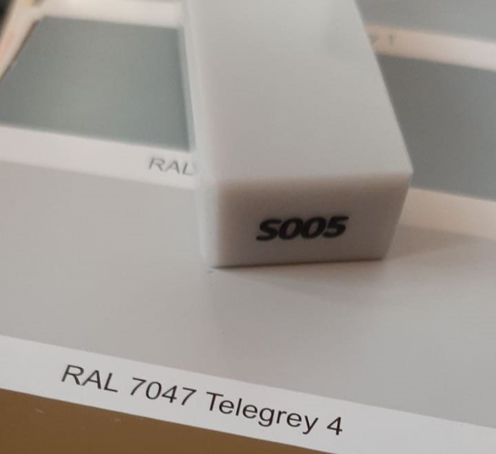 Столешница в ванную S05 Grey 1500x600х40 мм