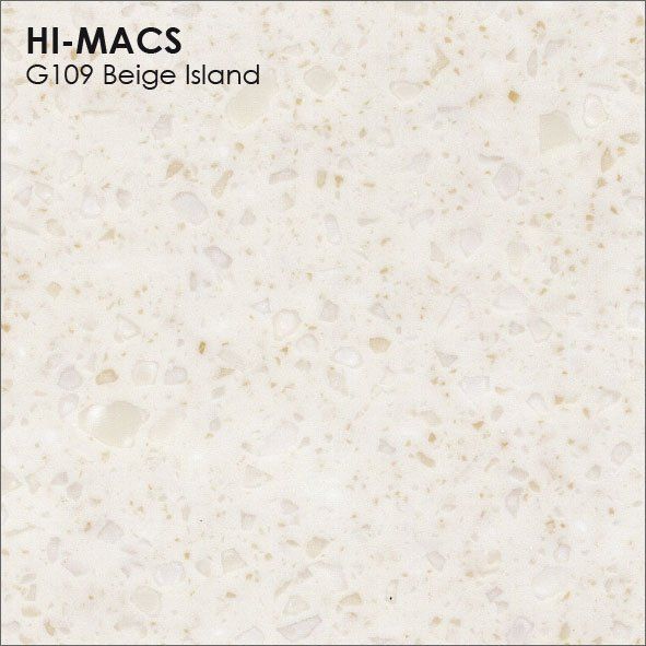 картинка  LG Hi-Macs G109 Beige Island от Столешка ру