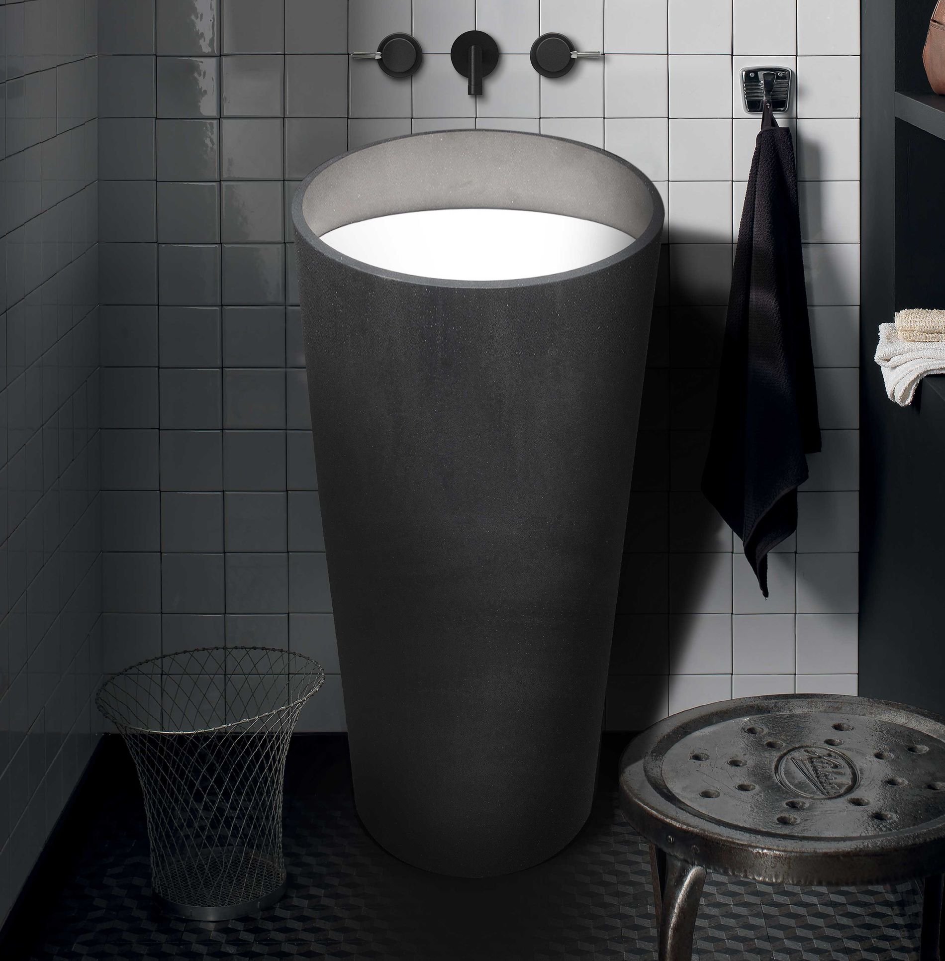 Corian Carbon Concrete (E) 