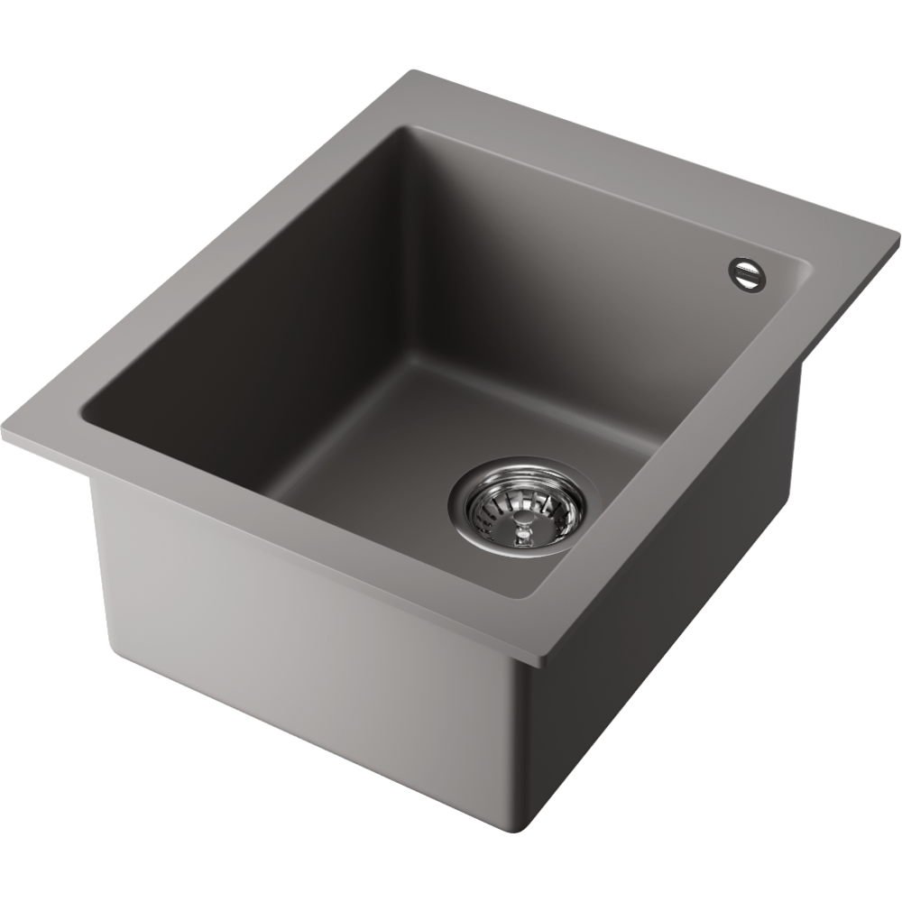 Кухонная мойка OMOIKIRI Bosen 41A, leningrad grey цвет — общий вид