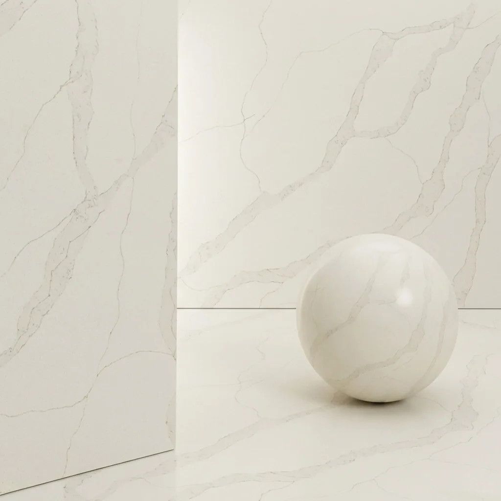 PRIMAX Quartz 722 Calacatta Warm Venatto
