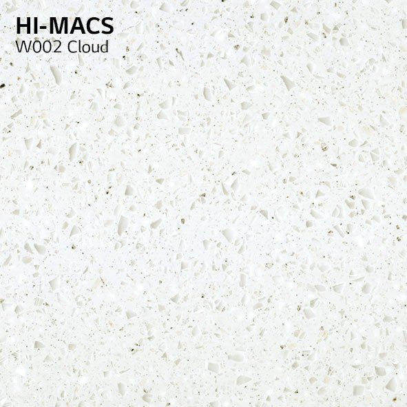 картинка  LG Hi-Macs W002 Cloud (остаток 2,52х0,76 метра) от Столешка ру