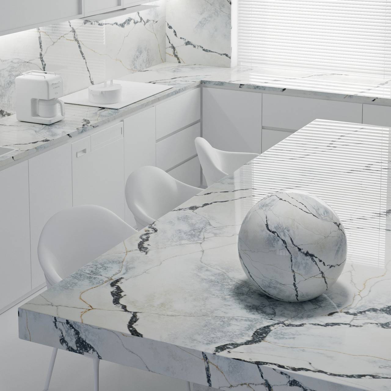 Q796 Calacatta Magic White