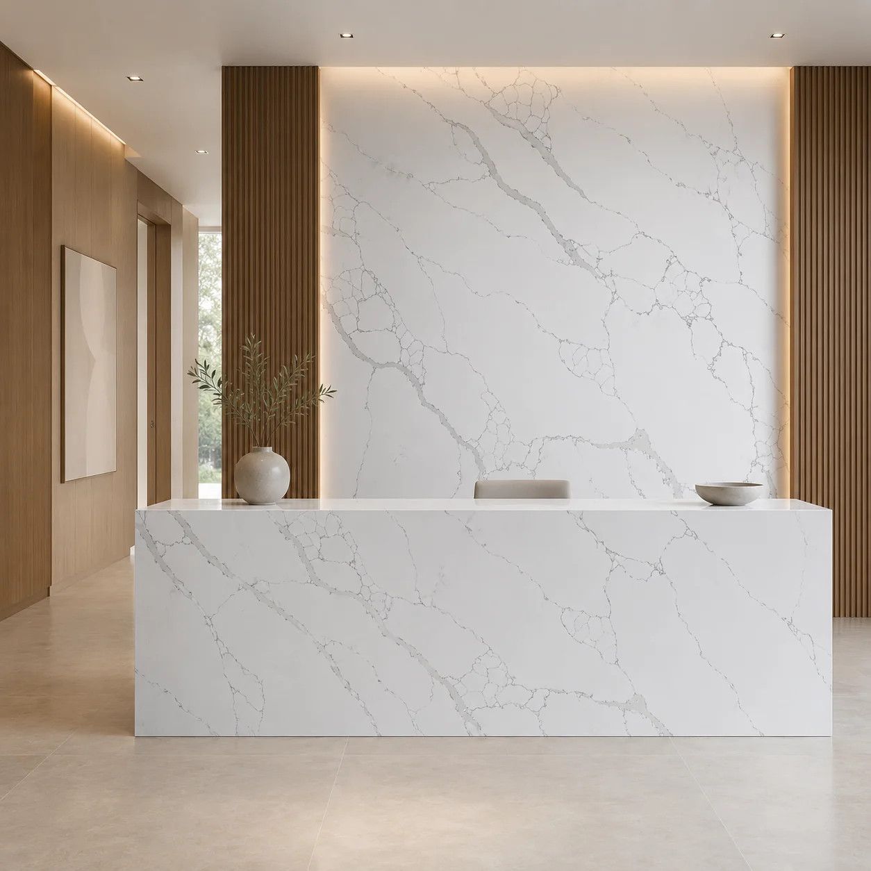 PRIMAX Quartz 740 Rainbow Calacatta