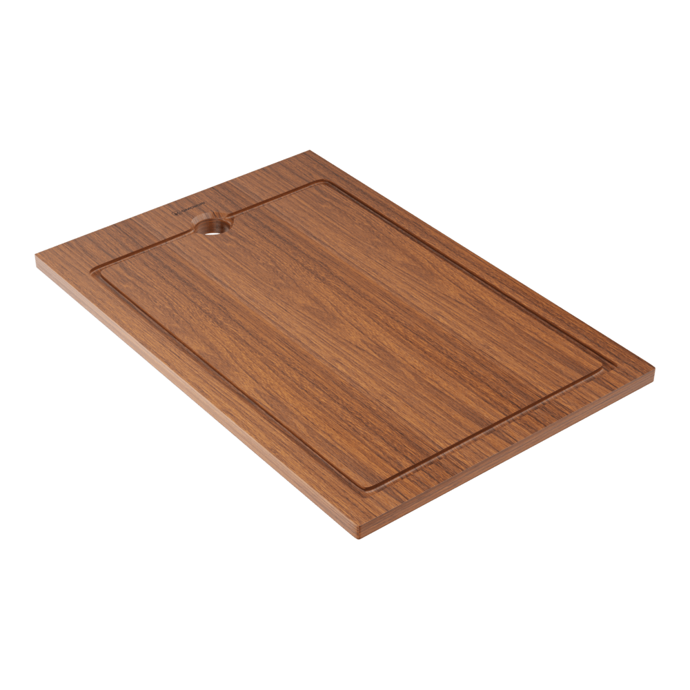 Разделочная доска OMOIKIRI CB-03-Wood-S, цвет венге, общий вид