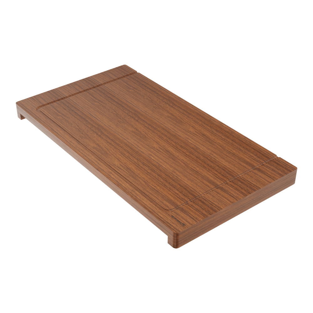 Разделочная доска OMOIKIRI CB-04-Wood-L, цвет венге, общий вид
