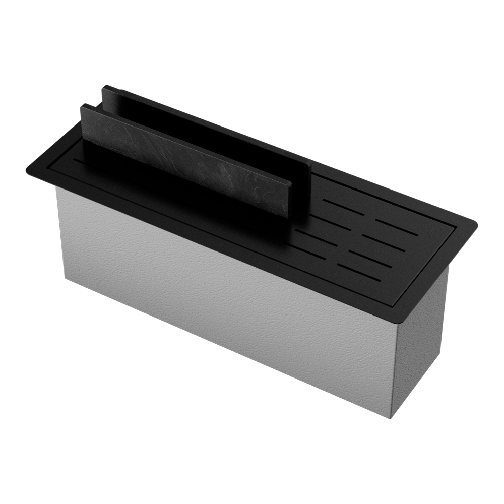 Встраиваемая сушка OMOIKIRI DRY-04, цвет графит, общий вид