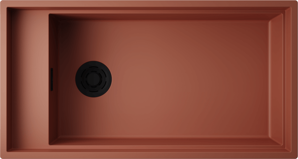 Кухонная мойка OMOIKIRI Kinaru Pro 86-U/I, canyon цвет — вид сверху