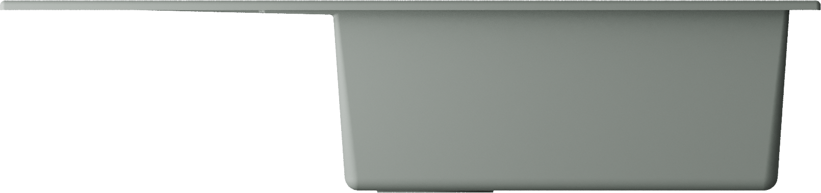 Кухонная мойка OMOIKIRI Sumi 86A, wind green цвет — вид сбоку